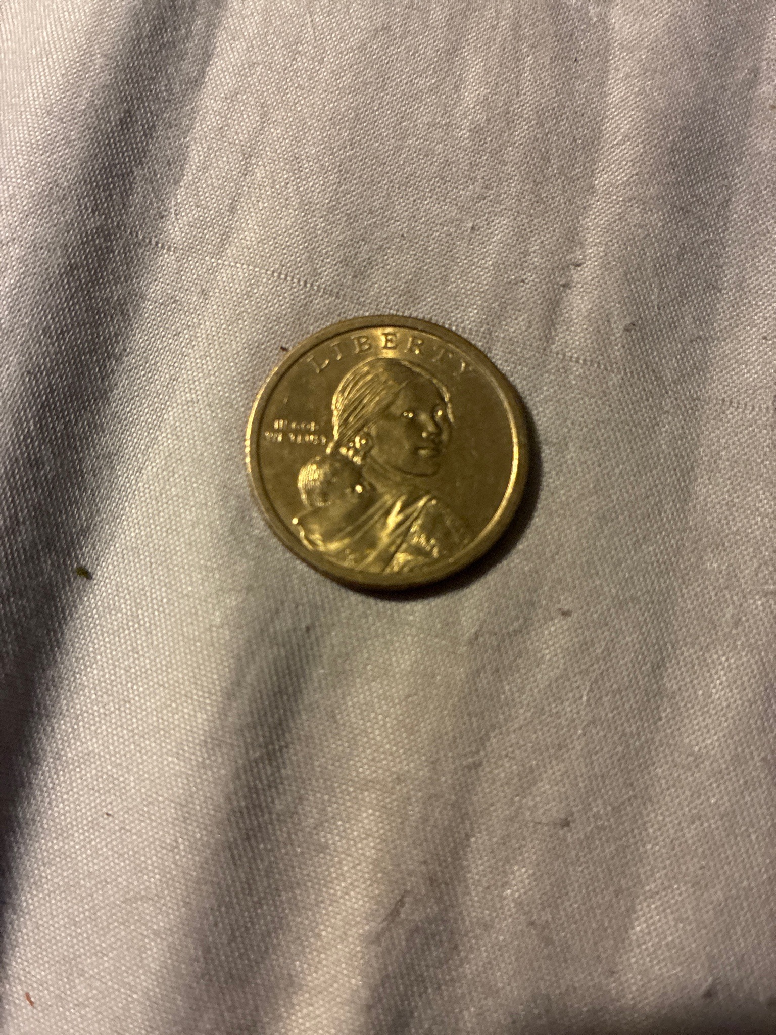 Submitted photo of Sacagawea Dollar Coin