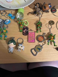 Assorted Keychain Collection