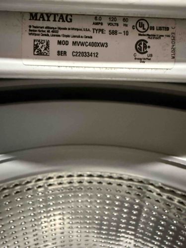 Maytag MVWC400XW3 Washing Machine