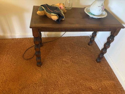 Turned Leg Side Table