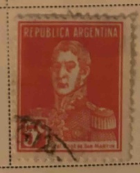 Jose de San Martin Postage Stamp, Argentina