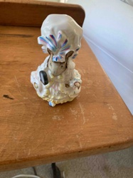 Hummel-style Mouse Figurine with Bonnet