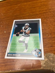 Bryce Young Rookie Football Trading Card