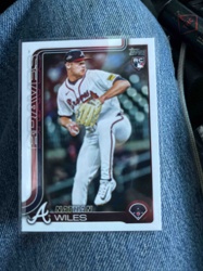 Nathan Wiles 2021 Topps Baseball Rookie Card