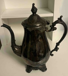 E. B. Rogers Silver Co. Silver-Plated Coffee Pot