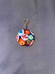 Millefiori Glass Charm / Pendant