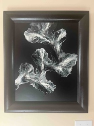 Abstract Acrylic Pouring Painting