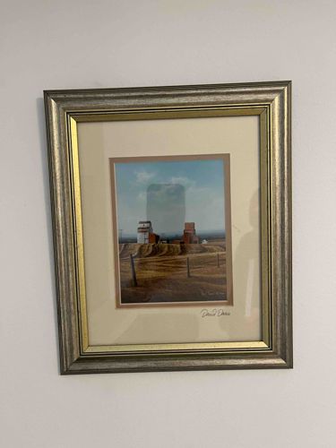 Rural Landscape Framed Print Signed David O'Brien