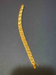 Greek Key Motif Bracelet