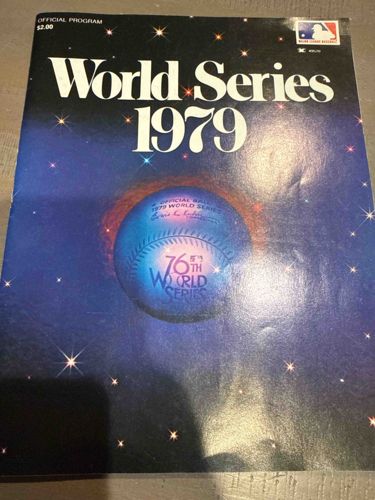 Official 1979 World Series Program