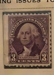 3-Cent George Washington Bicentennial Postage Stamp