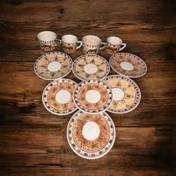 Ethnic-Inspired Ceramic Coffee/Tea Set