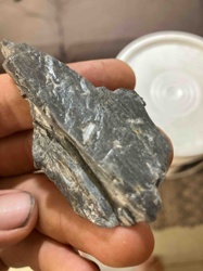 Foliated Metamorphic Rock Fragment (Schist/Phyllite)