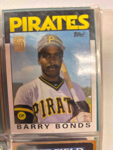 1987 Topps Barry Bonds Baseball Card