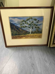 Framed Landscape Painting by J.S. Roberts (1989)