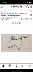 George Stuempfig "Flesh Bathtub" Signed & Numbered Print