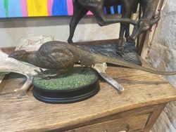 Bronze Pheasant Sculpture