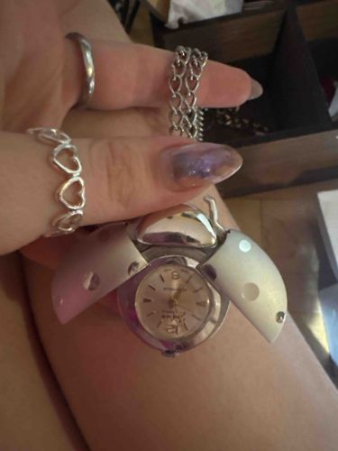 Ladybug Locket Watch