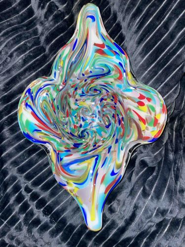 Murano Millefiori Art Glass Bowl