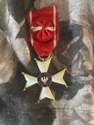 Order of Polonia Restituta (Officer's Cross miniature)