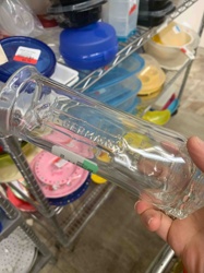 Vintage Glass Measuring Jigger (Made in Germany)