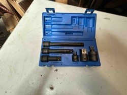 Impact Extension and Adapter Set in Blue Case