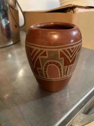 Native American Pottery Vessel