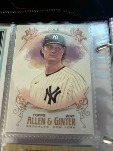 2021 Topps Allen & Ginter Gerrit Cole Baseball Card