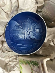 Bing & Grøndahl (B&G) Christmas Plate 1976 - 'Jule Aften'