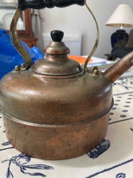 Vintage Simplex Copper Tea Kettle