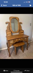Vintage Vanity Table Set
