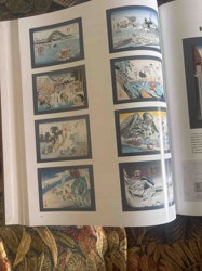 Illustrated Art Book featuring Japanese Ukiyo-e Woodblock Prints