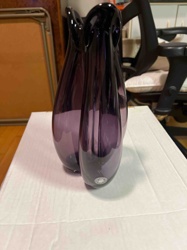 Murano Art Glass Multi-Looped Vase