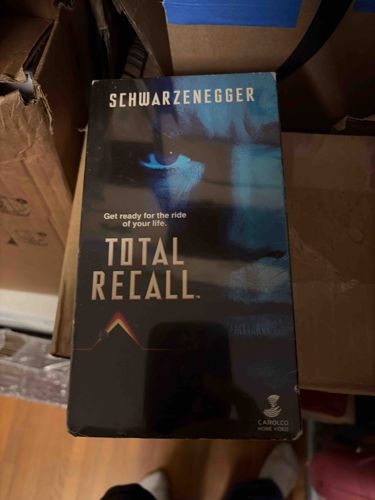 Total Recall (1990) VHS Tape