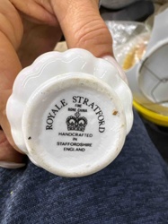 Royale Stratford Fine Bone China Miniature Vase/Holder