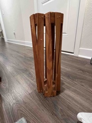 Vintage Wooden Umbrella Stand or Cane Holder