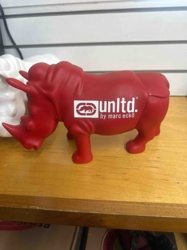 Ecko Unltd. Red Rhinoceros Desktop Figurine