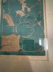 Jean Charlot Woodcut Print