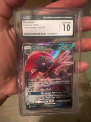 Weavile GX Pokemon Card (Unified Minds 132/236) - CGC 10