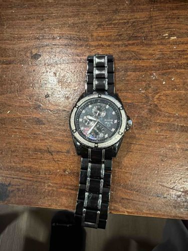 Bulova Marine Star Chronograph Watch (Black Ceramic Style)