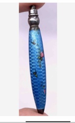 Art Nouveau Guilloche Enamel Chatelaine Pencil