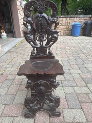 Heavily Carved Antique Chair