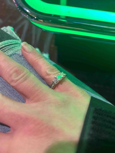 Three-Stone Diamond or Cubic Zirconia Ring