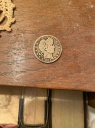 1915 Barber Quarter (Obverse)