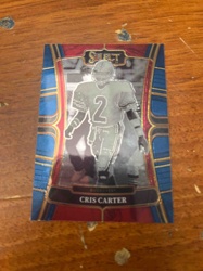 Cris Carter Select Football Trading Card