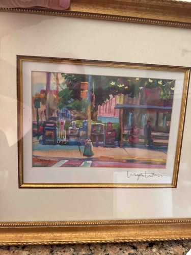 Street Scene Painting