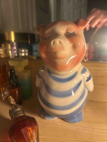 Ceramic Piggy Bank (Sailor Pig)