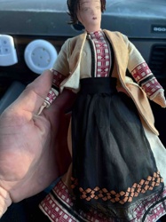 Traditional Folk Costume Cloth Doll
