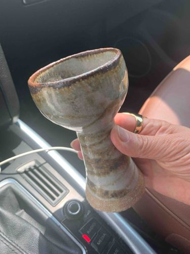 Handcrafted Ceramic Goblet/Chalice