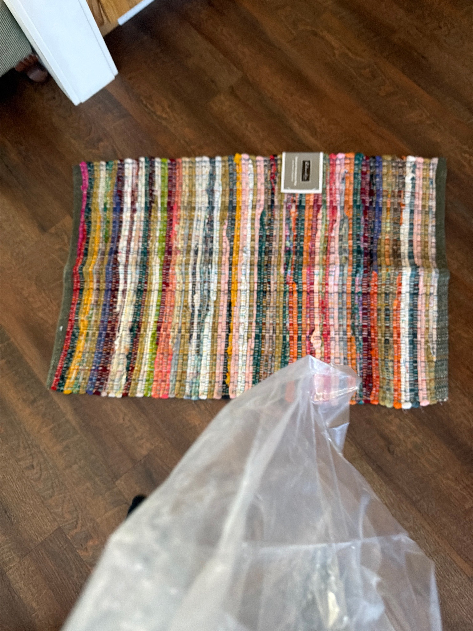 Submitted photo of Multicolor rag rug